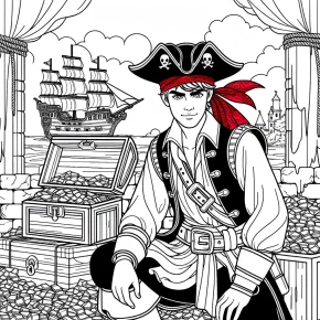 jake the neverland pirate coloring pages