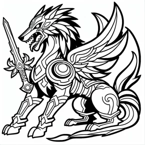 zacian coloring pages