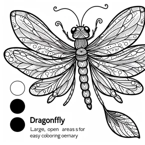 a dragonfly with fairy wings.