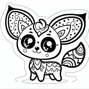 pochita coloring pages