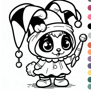 kuromi printable coloring pages