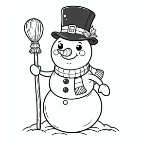 frosty the snowman coloring pages printable