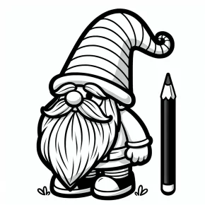 gnomes coloring pages