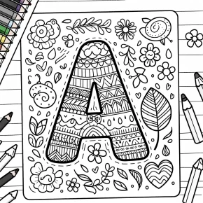 lower case letter coloring pages