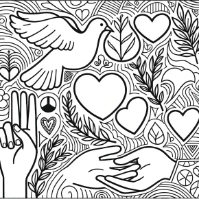 love bible coloring pages