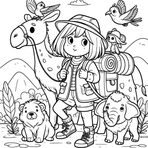 dora friends coloring pages