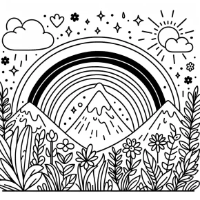 rainbow high coloring pages pdf