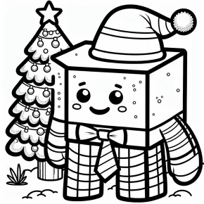 christmas spongebob coloring pages