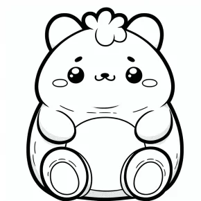 squishmallow printable coloring pages