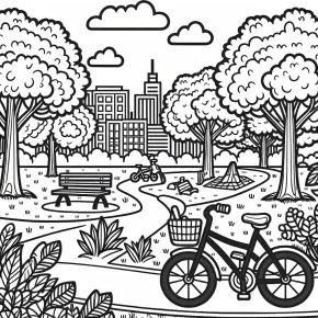 a bike ride through the park.