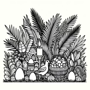 free palm sunday coloring pages