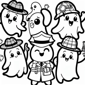 free ghostbusters coloring pages