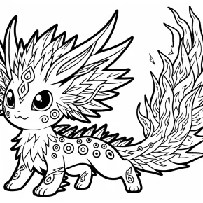 pokemon jolteon coloring pages