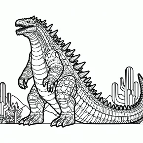 godzilla king of the monsters coloring pages 2019