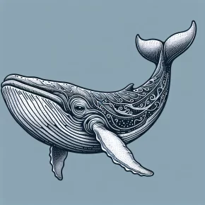 realistic whale coloring pages