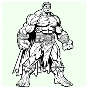 incredible hulk coloring pages