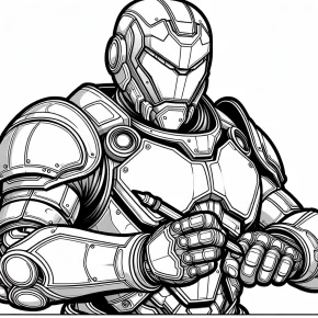 iron man coloring pages