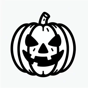 jack o lantern coloring page