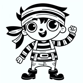 jake the pirate coloring pages