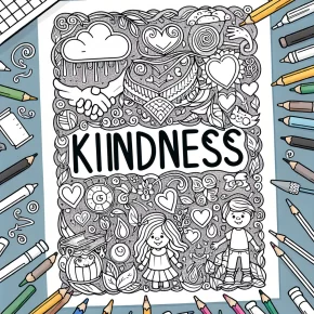 kindness printable coloring pages