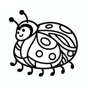 ladybug coloring page