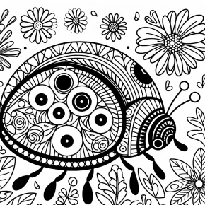 ladybug coloring pages