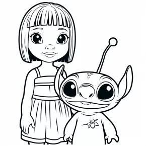 lilo and stitch coloring pages