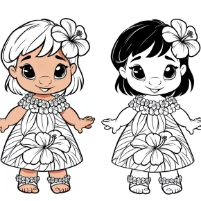 lilo coloring pages