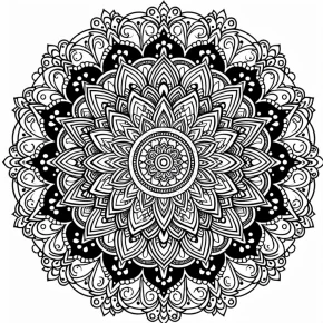 mandala coloring pages