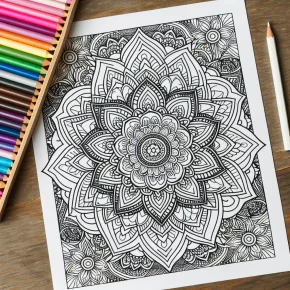 mandala coloring pages for adults