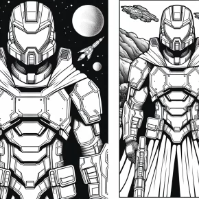 mandalorian coloring pages printable