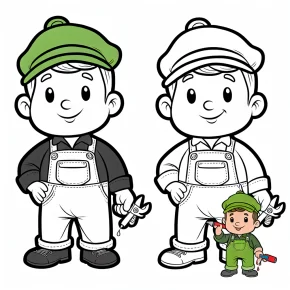 mario and luigi coloring pages