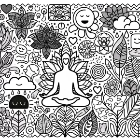 mental health coloring pages