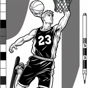 michael jordan coloring pages