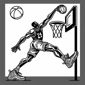 michael jordan coloring pages printable