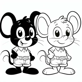 mickey coloring pages