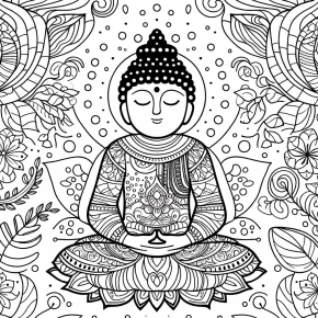 mindfulness coloring pages for kids