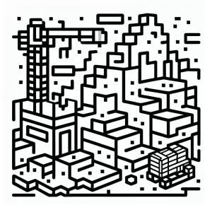 minecraft coloring pages