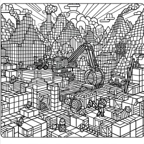 minecraft printable coloring pages