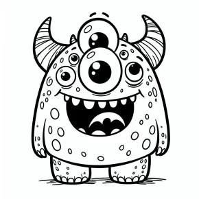 monsters inc coloring pages