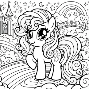 my little pony coloring pages equestria