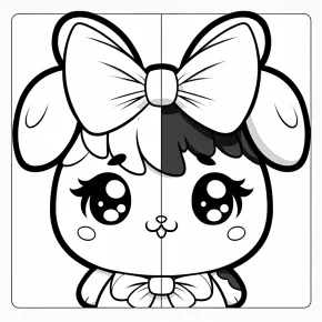 my melody coloring pages