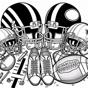 nfl football coloring pages