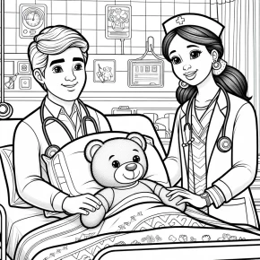 nursing coloring pages