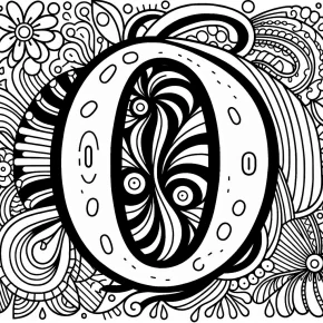 o coloring pages