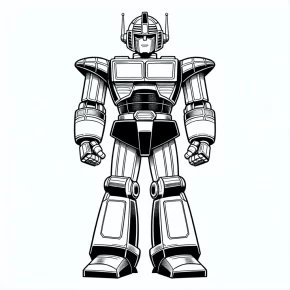 optimus prime coloring pages