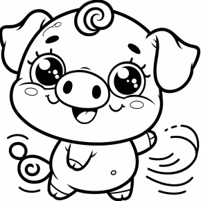 peppa pig coloring page