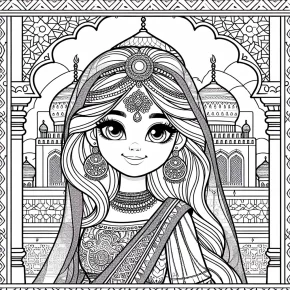 princess jasmine coloring pages