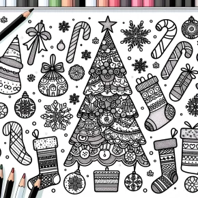 printable coloring pages christmas