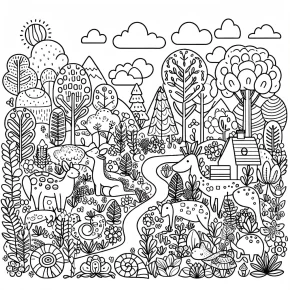 printable coloring pages for children's